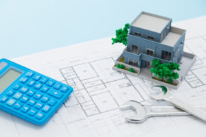 マンションと電卓